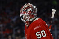 Jordan Binnington was solid for Canada at the 4 Nations Face-Off in 2025 - Source: Imagn